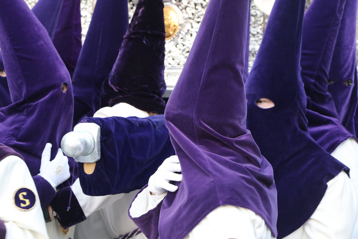 Procesión de La Soledad, dentro de la Cofradía de Jesús Divino Obrero. 