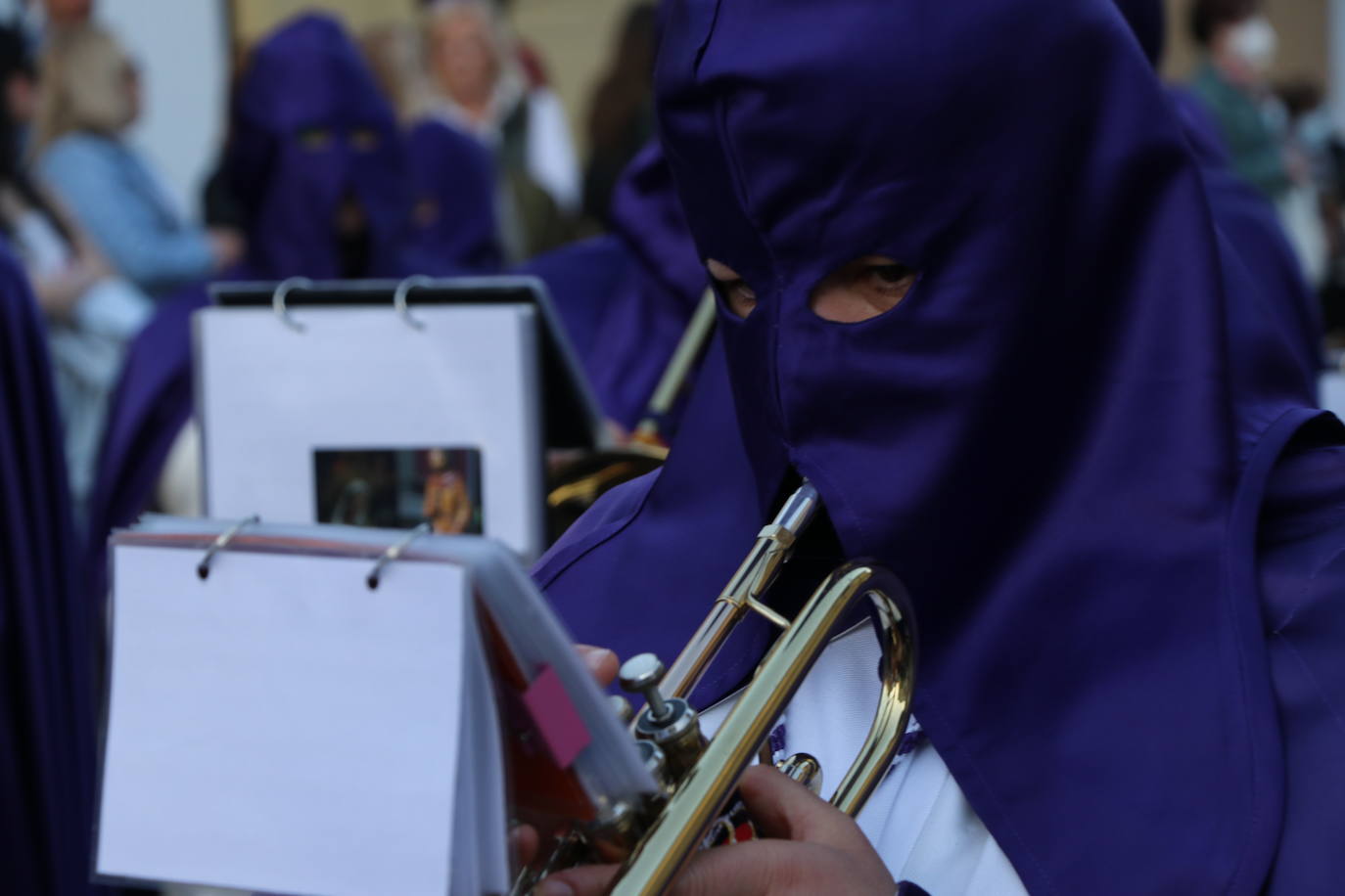 Procesión de La Soledad, dentro de la Cofradía de Jesús Divino Obrero. 