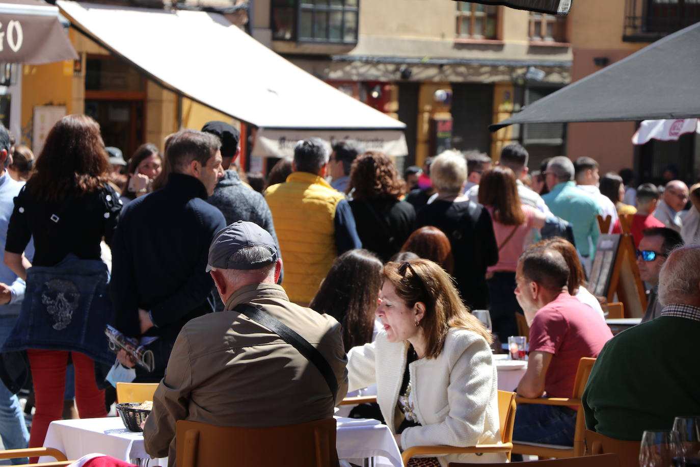 Fotos: El turismo llena las calles de León