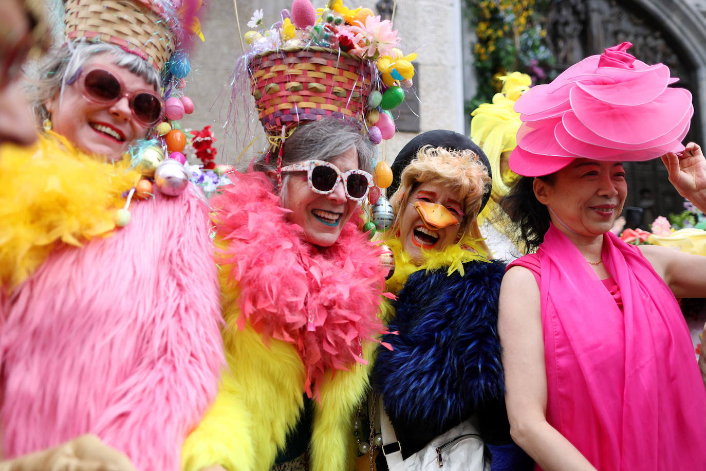 Fotos: Los sombreros imposibles del desfile de Pascua de Nueva York