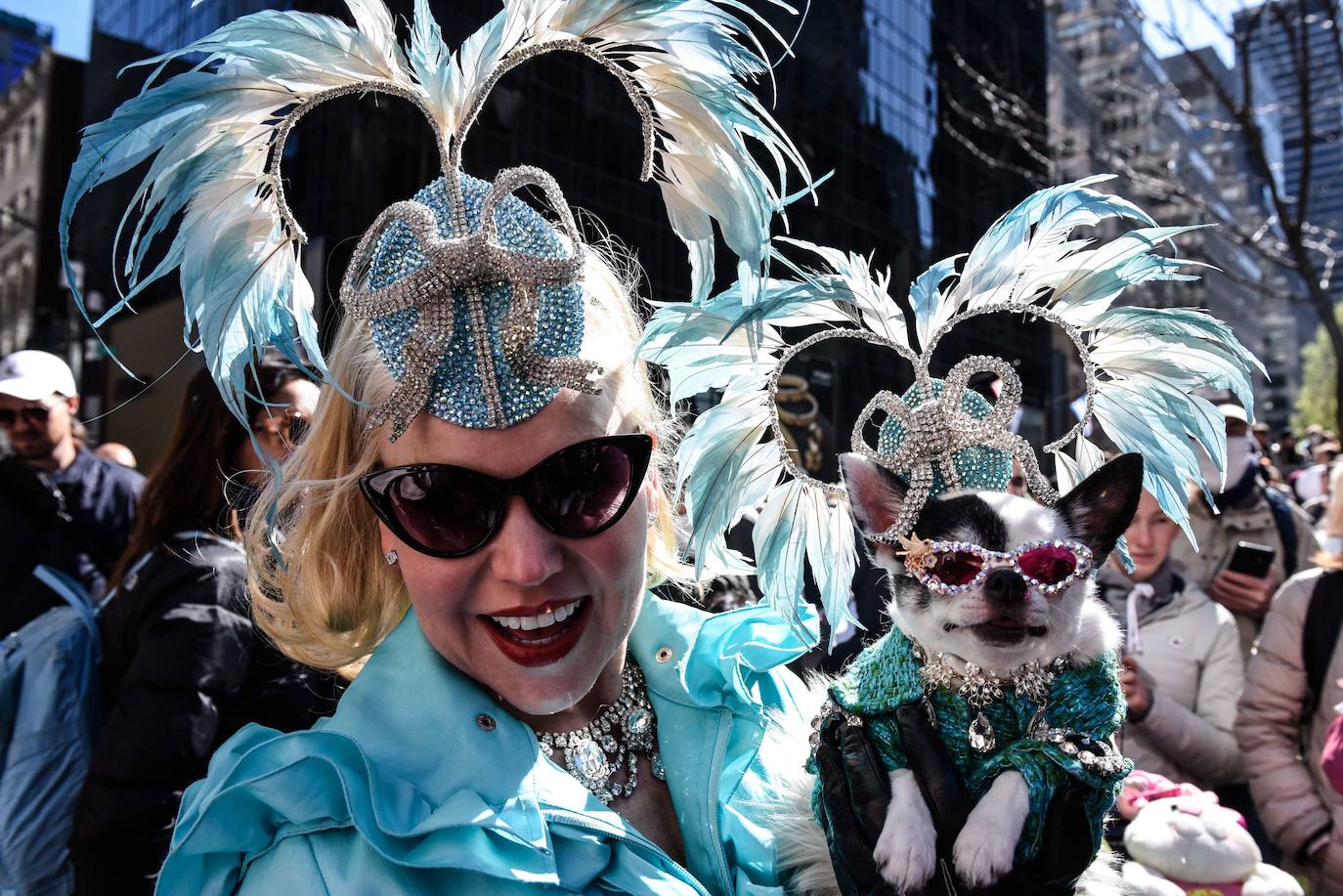 Fotos: Los sombreros imposibles del desfile de Pascua de Nueva York