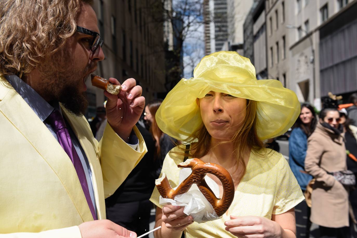 Fotos: Los sombreros imposibles del desfile de Pascua de Nueva York