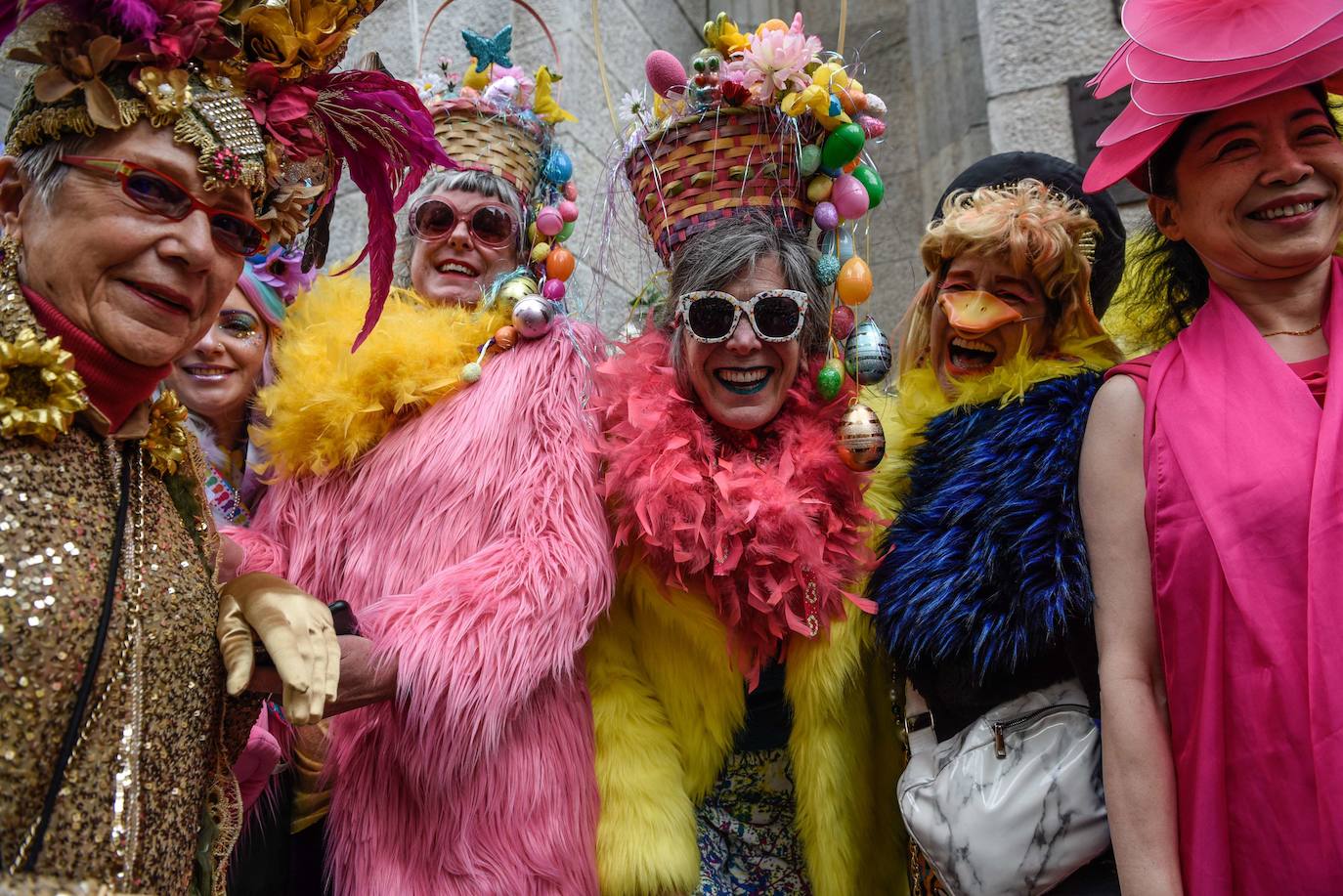 Fotos: Los sombreros imposibles del desfile de Pascua de Nueva York