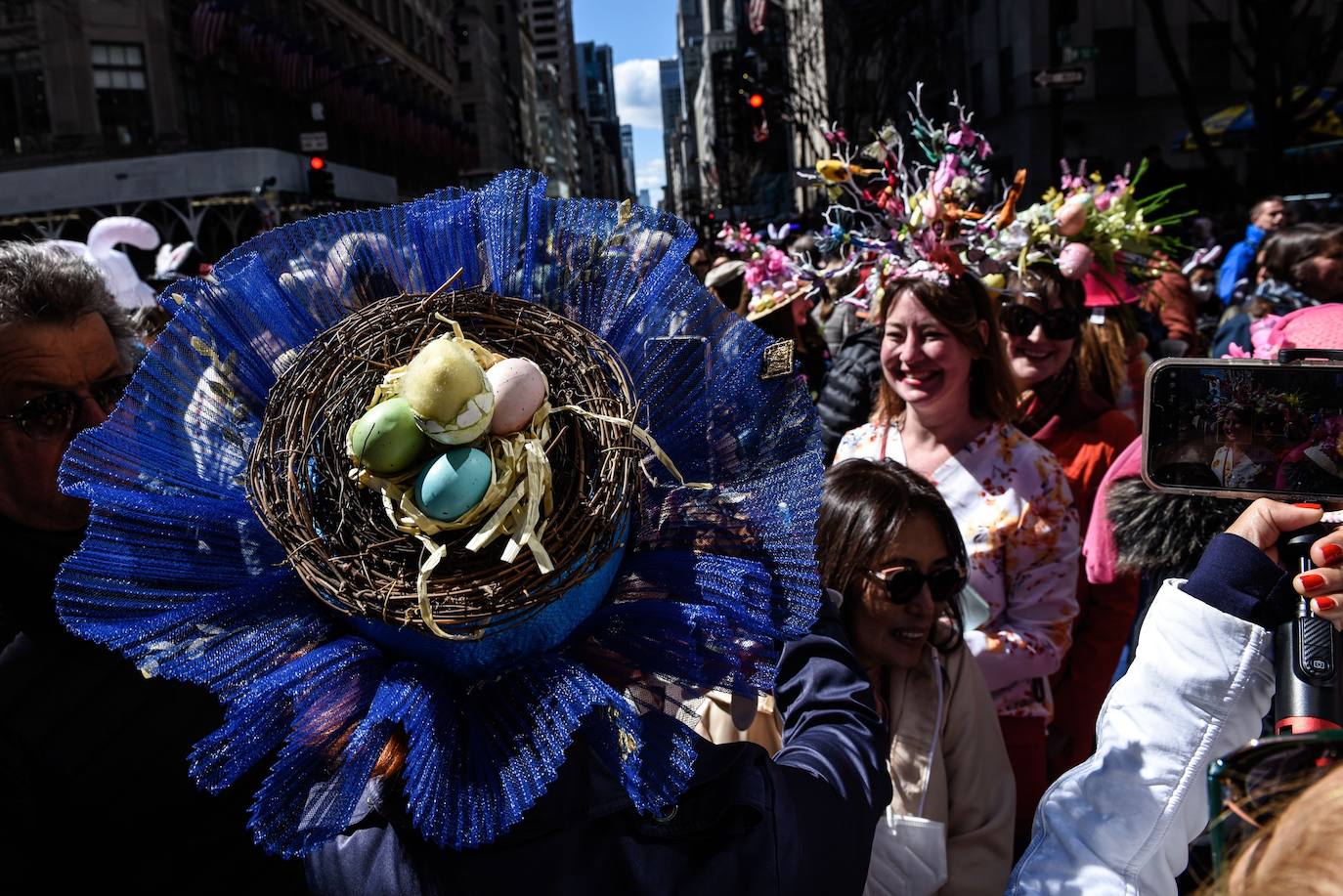 Fotos: Los sombreros imposibles del desfile de Pascua de Nueva York