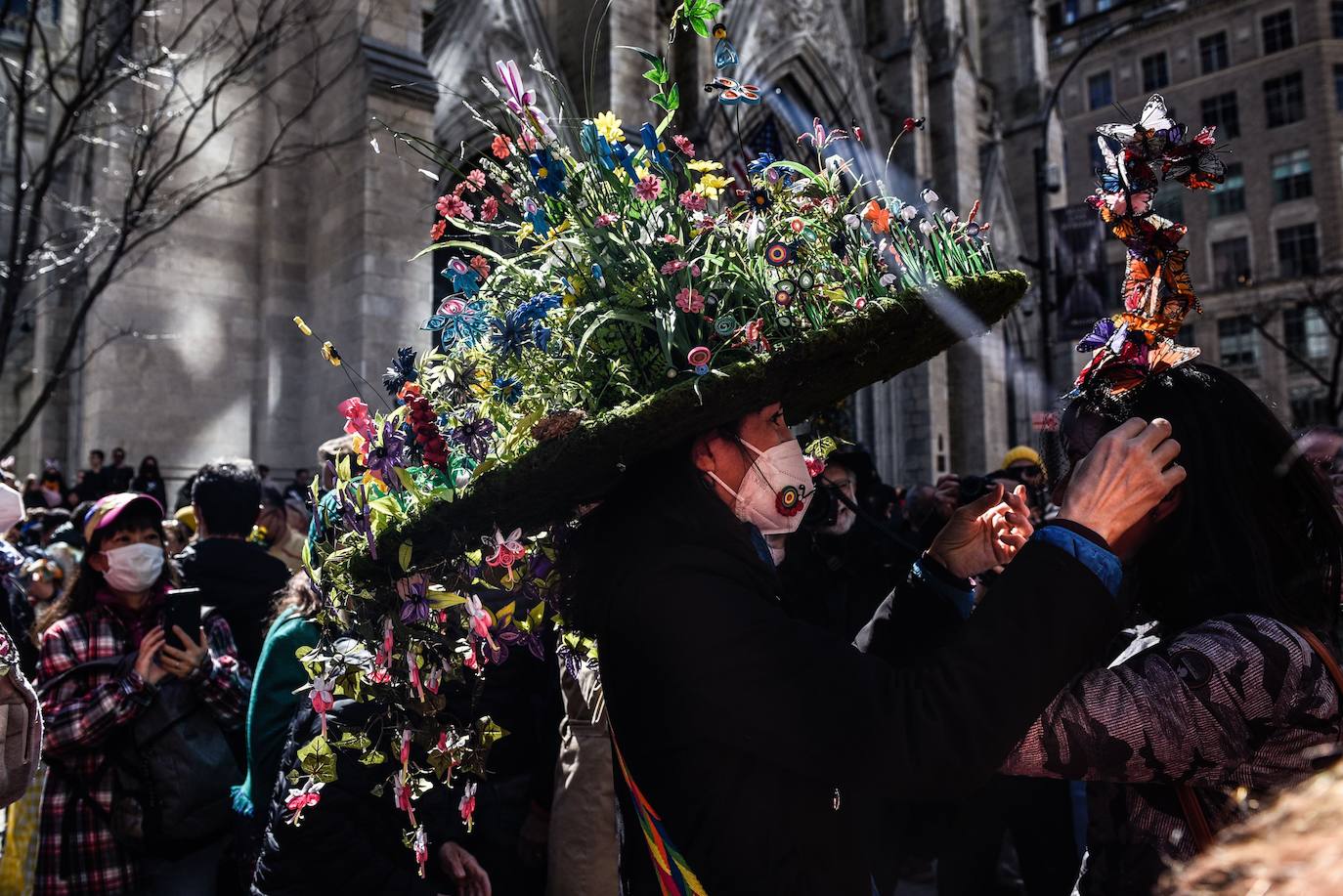 Fotos: Los sombreros imposibles del desfile de Pascua de Nueva York