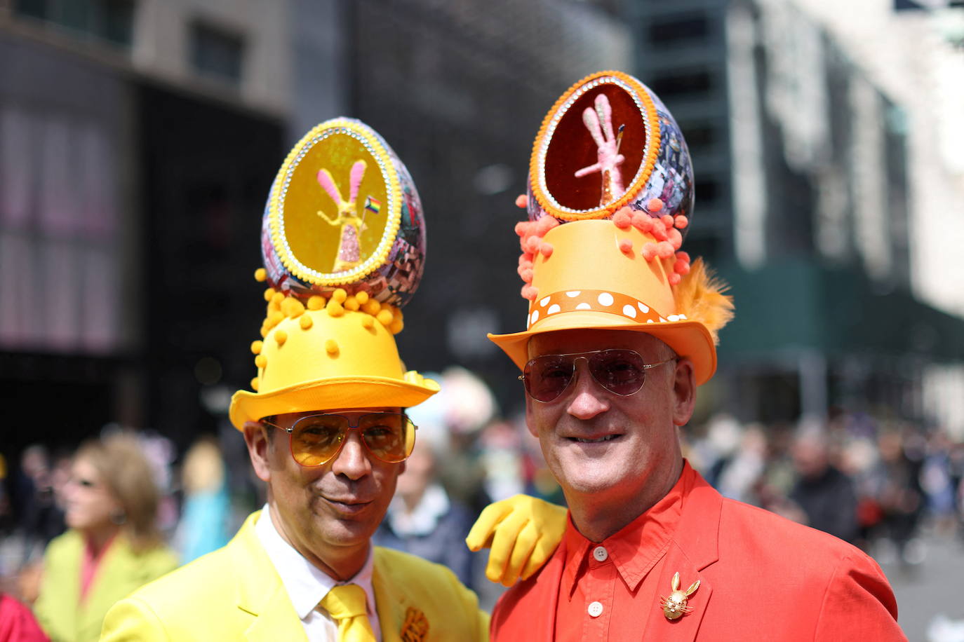 Fotos: Los sombreros imposibles del desfile de Pascua de Nueva York