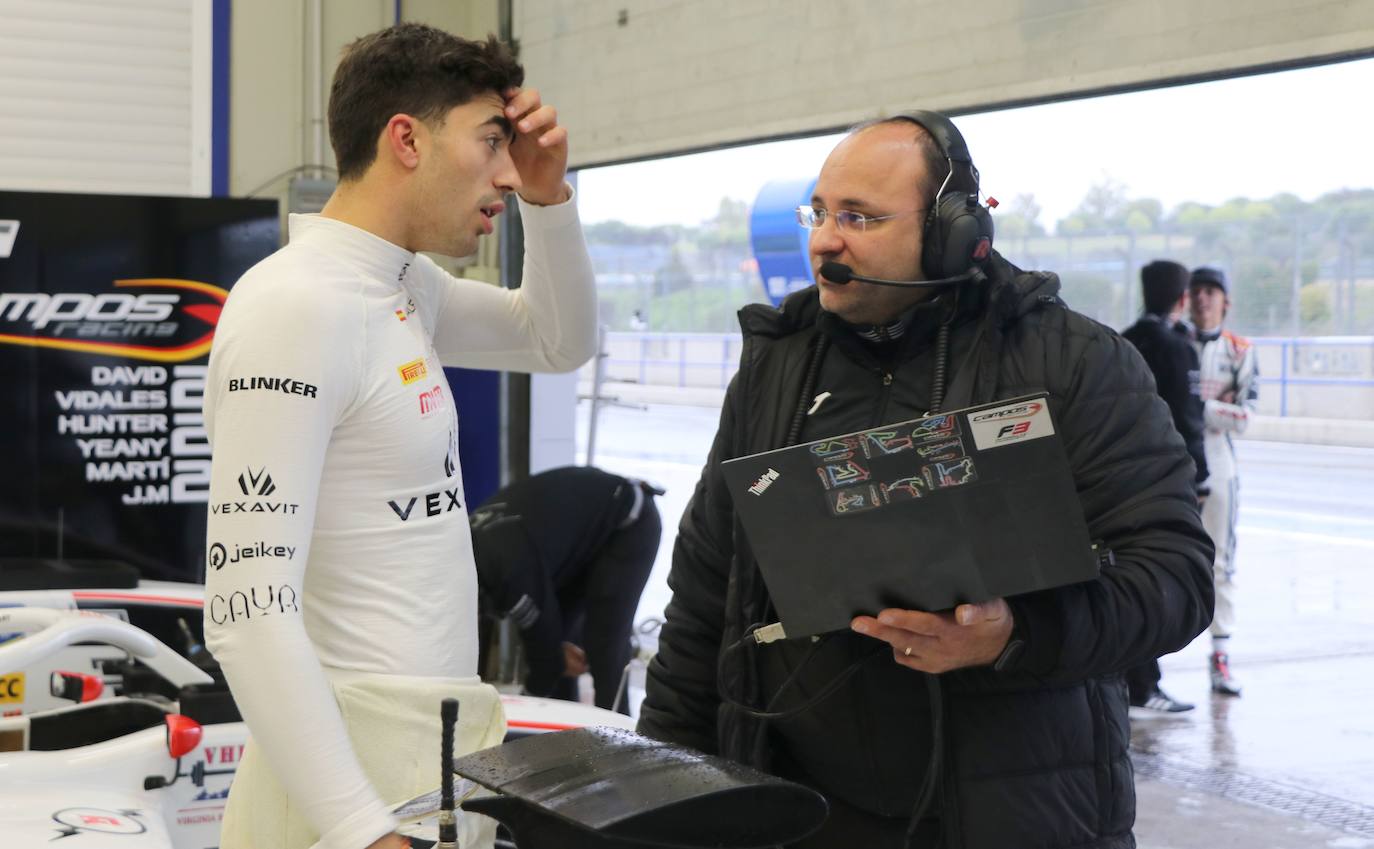 leonoticias acompaña al piloto leonés en una sesión de entrenamientos en Jerez.