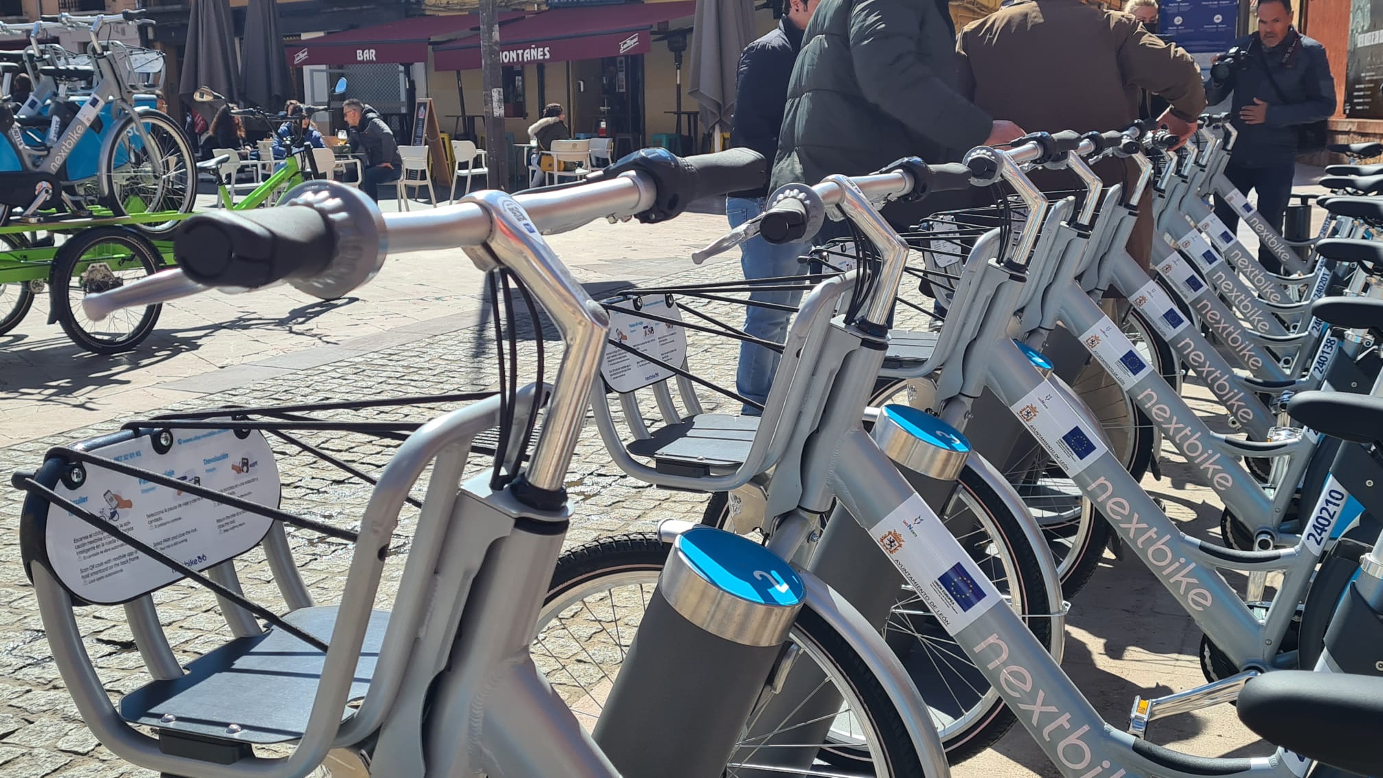 Fotos: El sistema de préstamo de bicis, en marcha