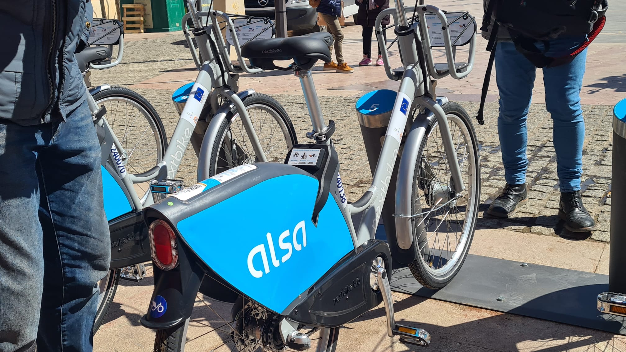 Fotos: El sistema de préstamo de bicis, en marcha