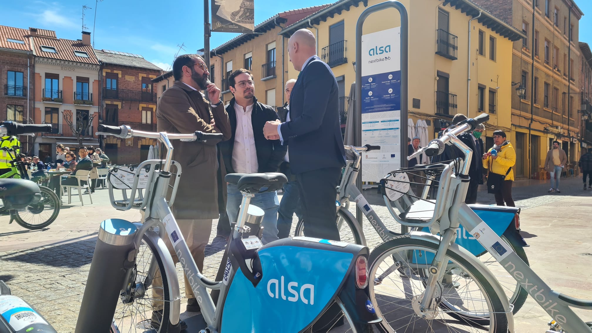 Fotos: El sistema de préstamo de bicis, en marcha