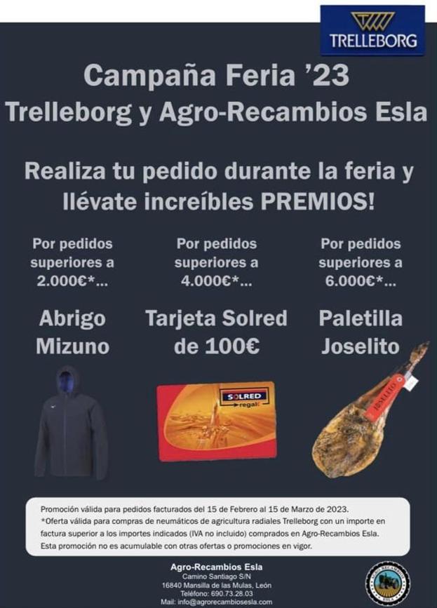 Imagen de las promociones que Agro-recambios Esla. 