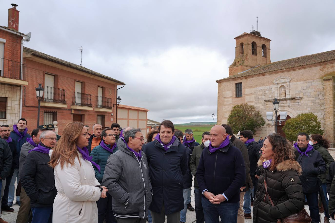 El presidente de la Junta envía un «mensaje muy especial» a los castellanos y leoneses que se encuentran fuera de la Comunidad y de España