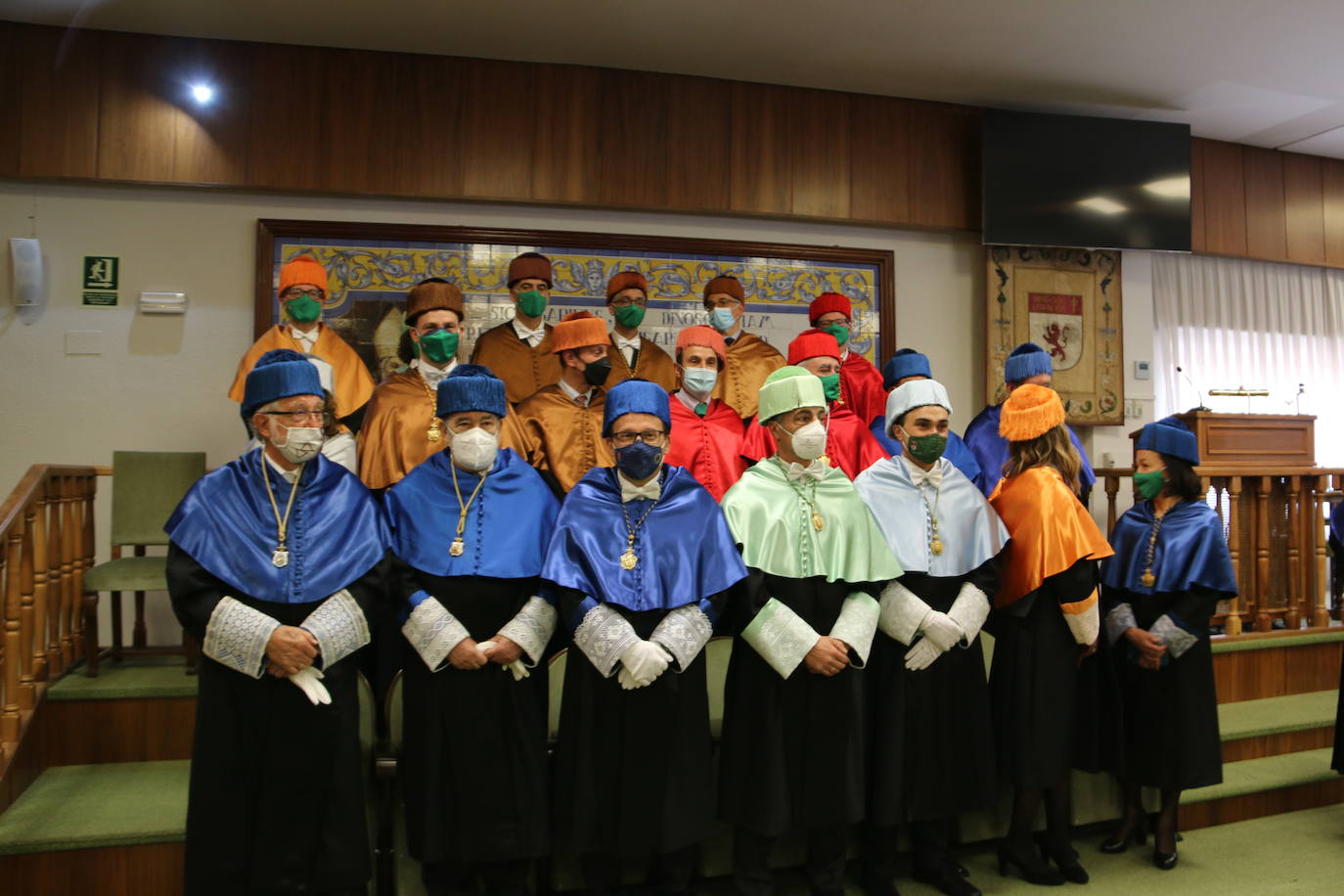 La Universidad de León celebra la festividad de San Isidoro, presidida por el rector Juan Francisco García Marín