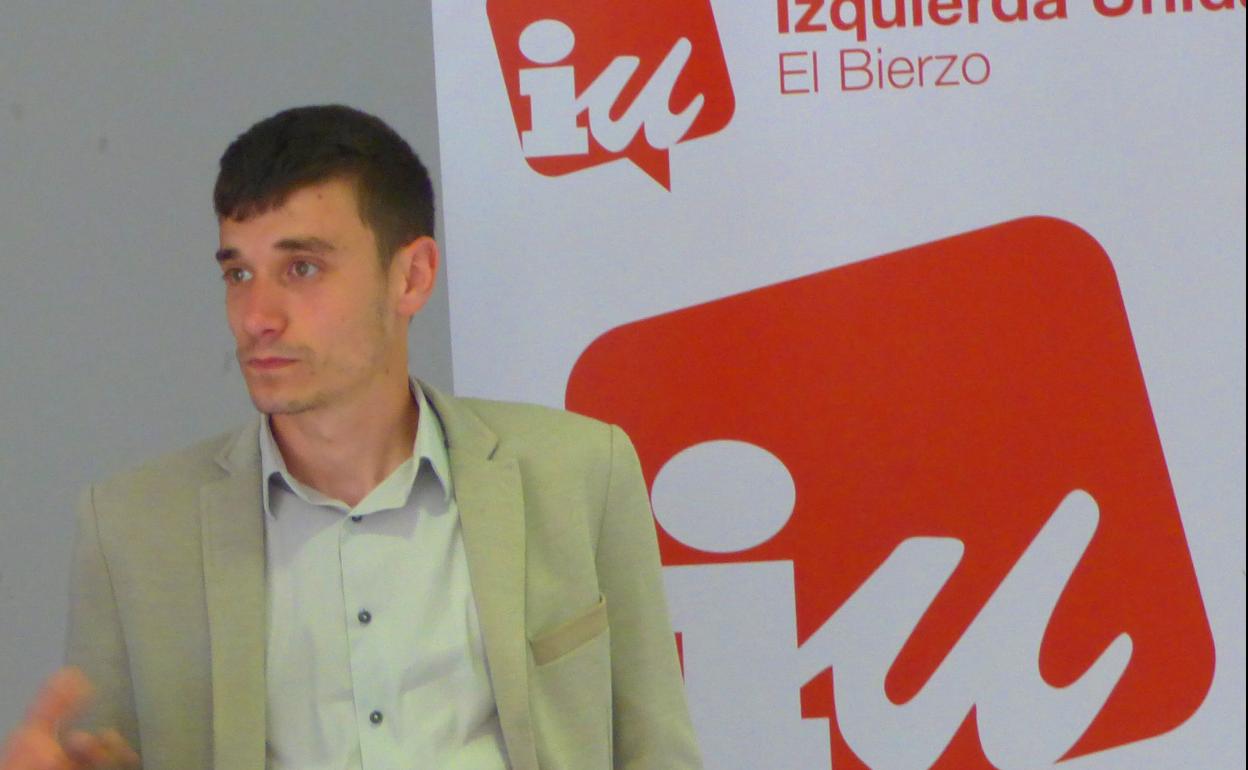 Javier Arias, coordinador provincial de IU.