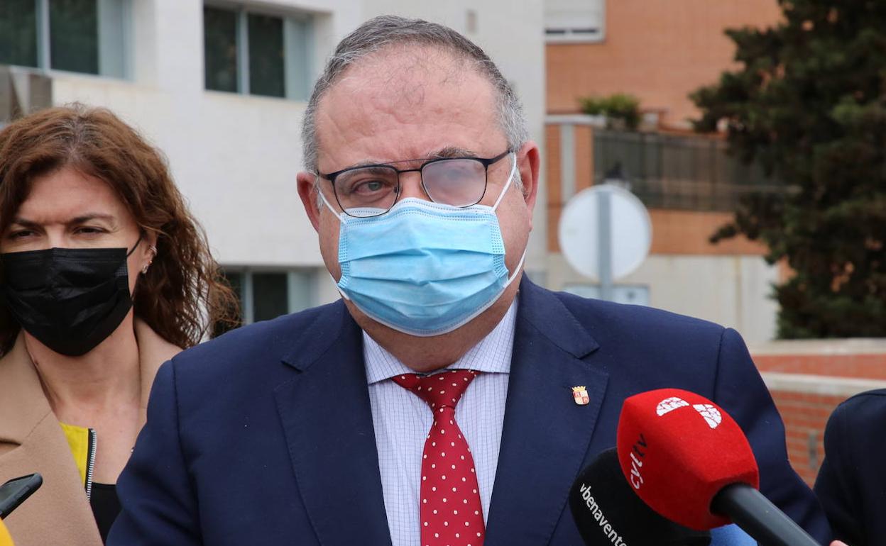 El consejero de Sanidad, Alejandro Vázquez