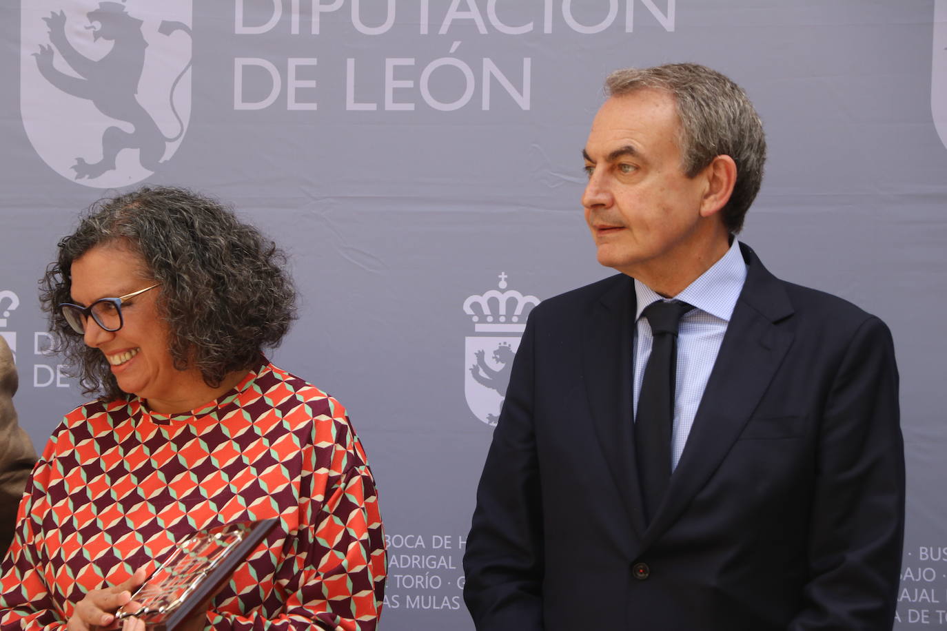 Llegada de José Luis Rodríguez Zapatero y acto de la primera gala de los Premios de la Trashumancia. 