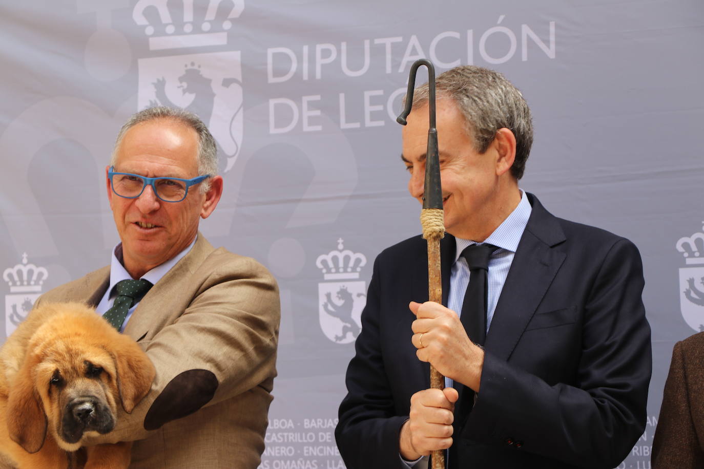 Llegada de José Luis Rodríguez Zapatero y acto de la primera gala de los Premios de la Trashumancia. 