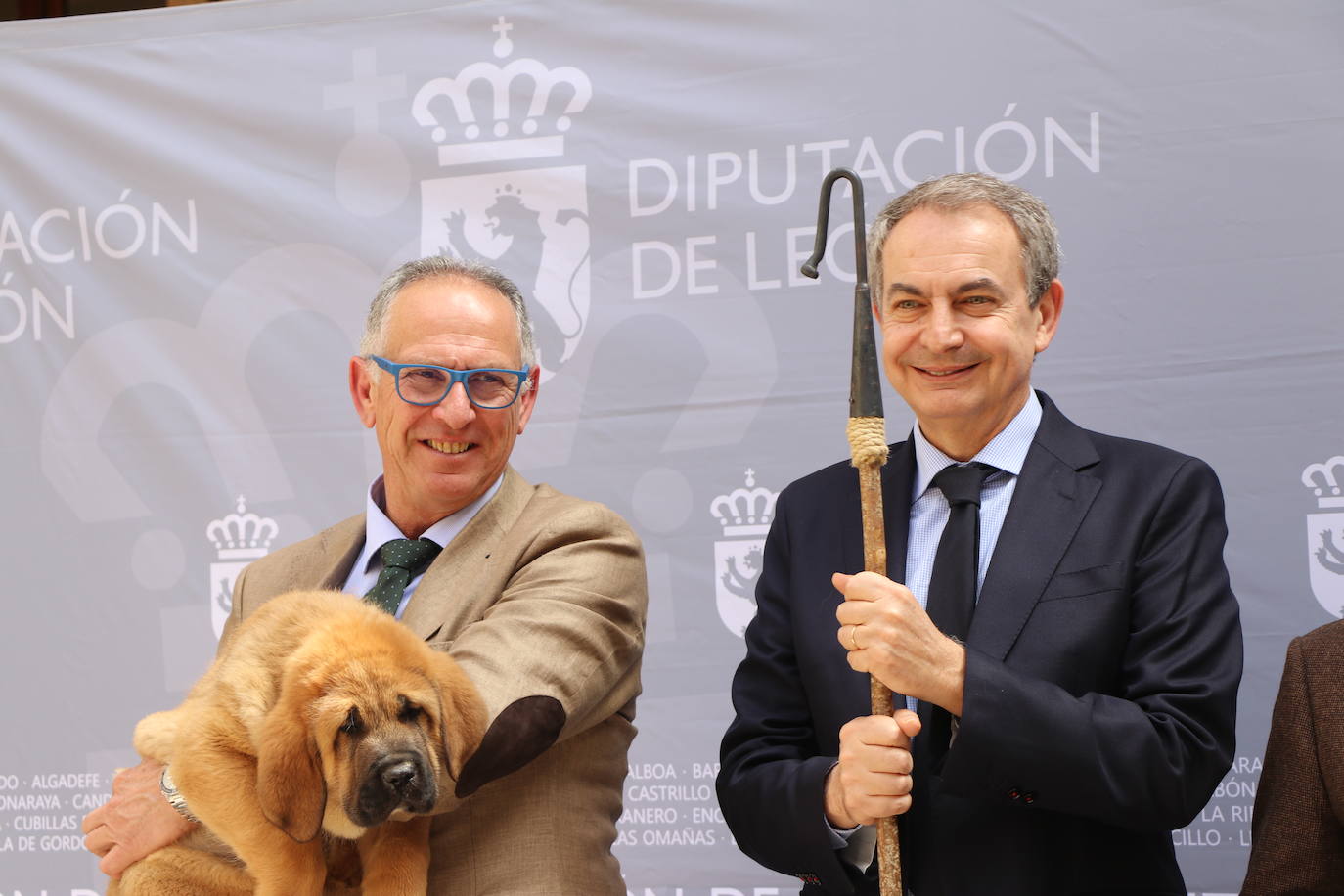 Llegada de José Luis Rodríguez Zapatero y acto de la primera gala de los Premios de la Trashumancia. 