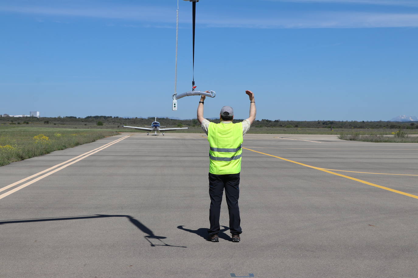 V Jornada de Vuelo Adaptado para usuarios del CRE de San Andrés del Rabanedo 