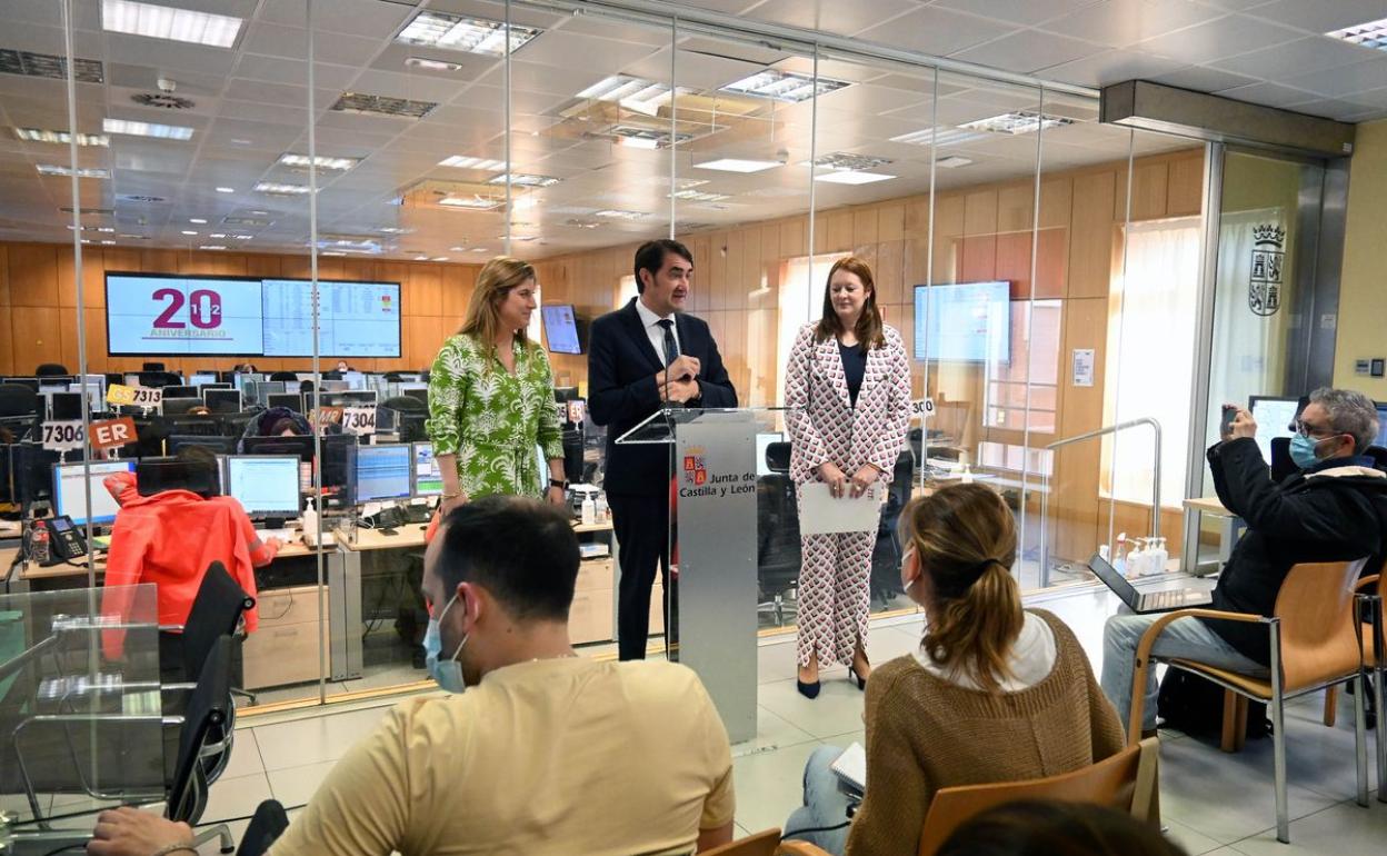 Balance de actividad del Centro de Emergencias 112, presentado por Juan Carlos Suárez Quiñones. 