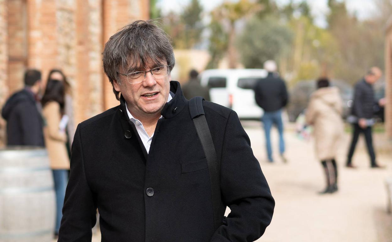 El expresidente de la Generalitad, Carles Puigdemont. 