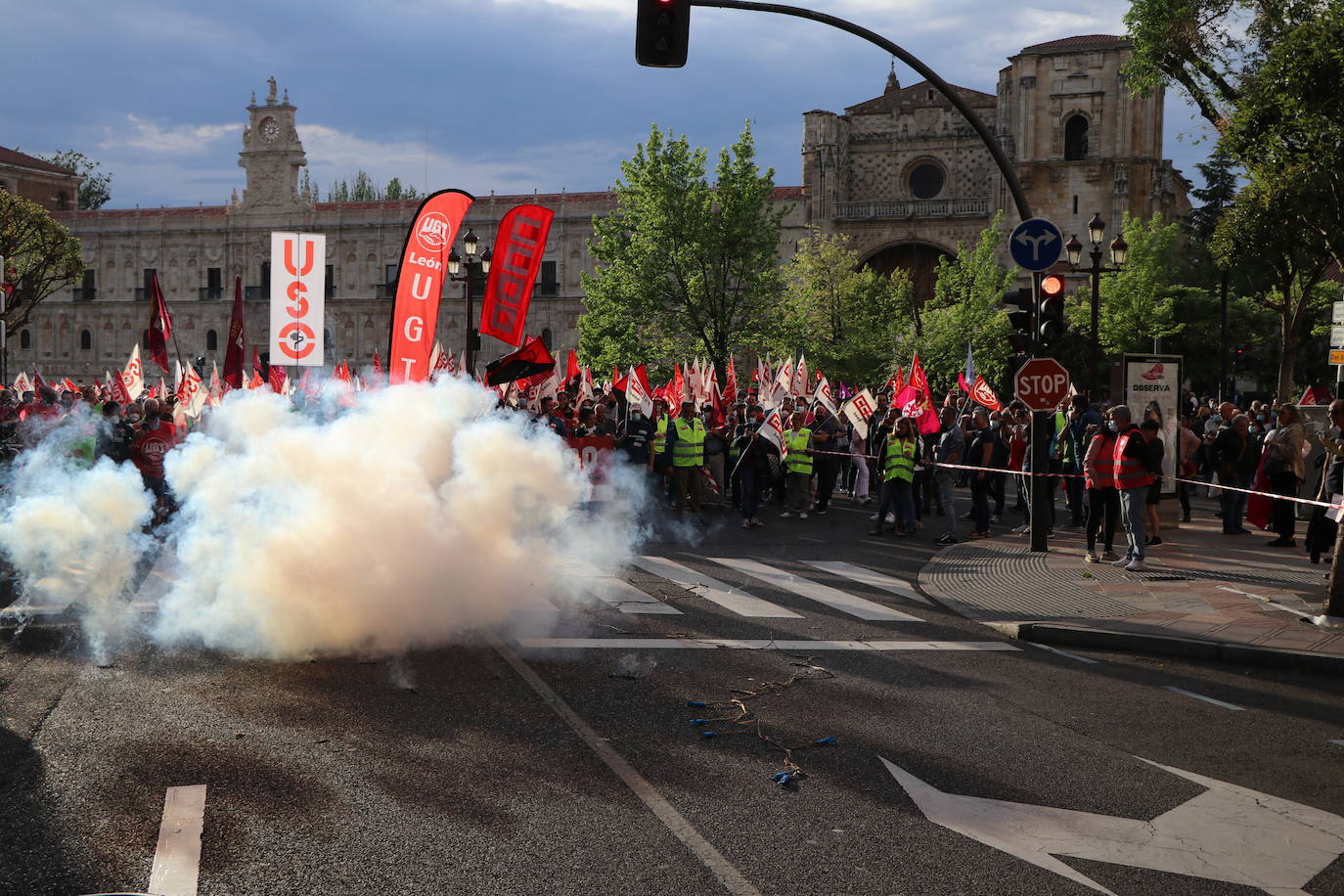 Manifestación por León en la capital leonesa. 