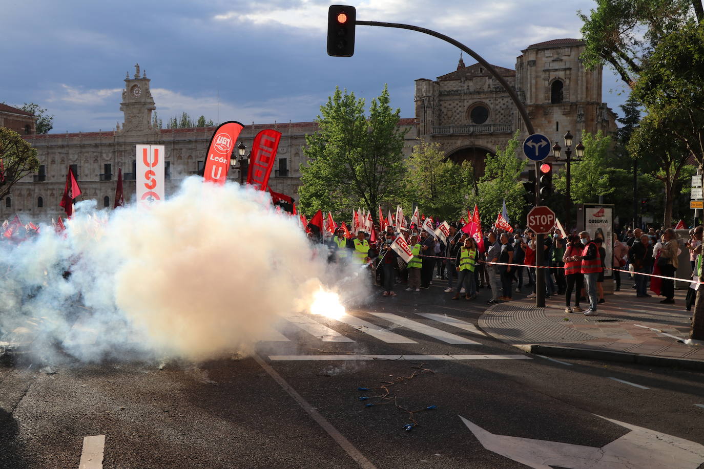 Manifestación por León en la capital leonesa. 