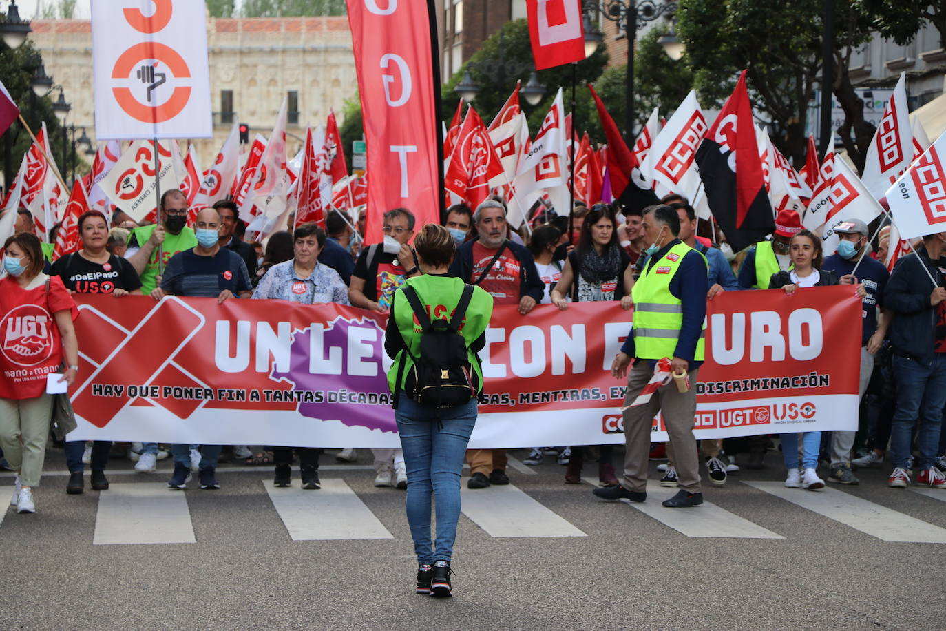 Manifestación por León en la capital leonesa. 