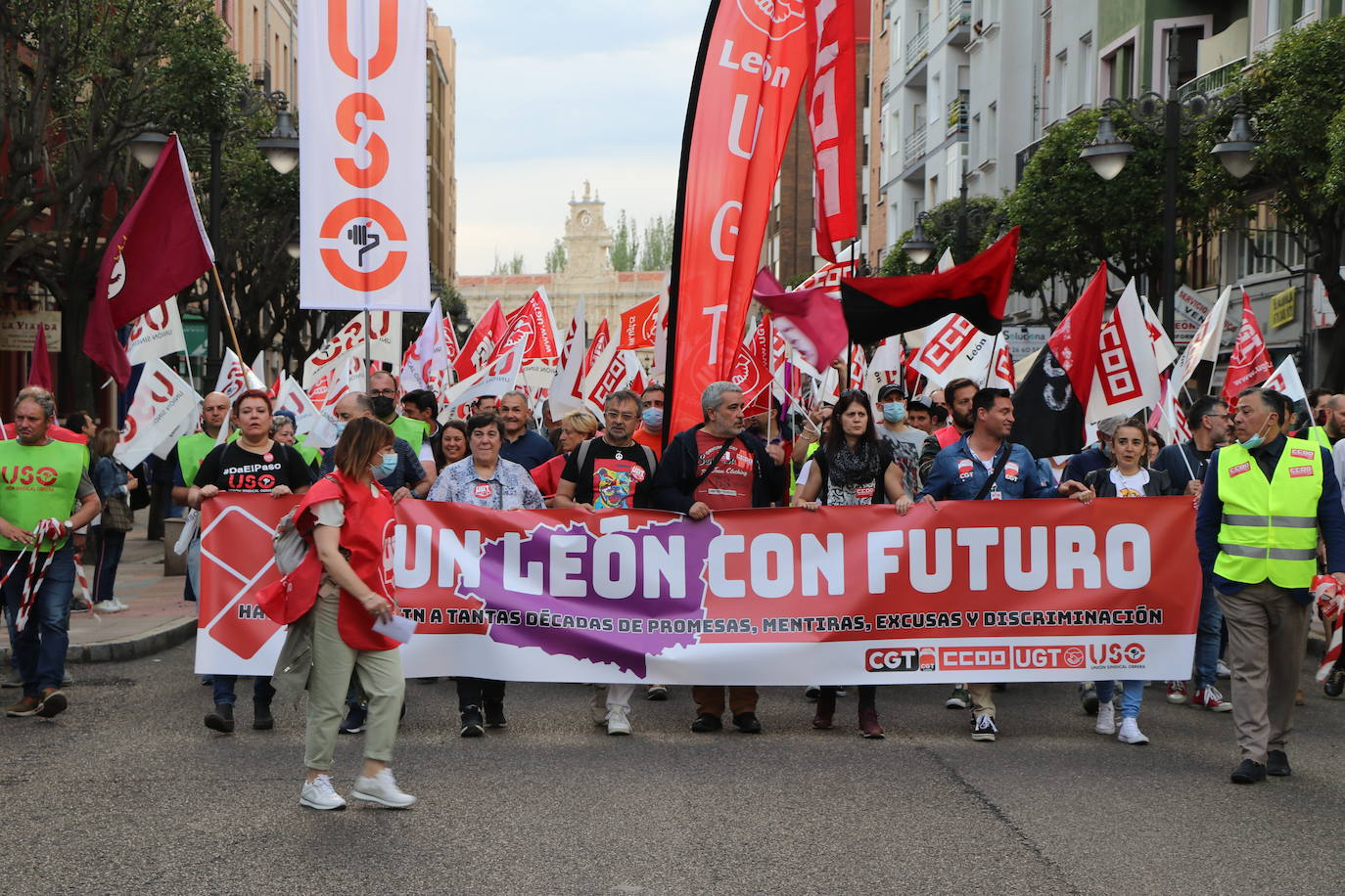 Manifestación por León en la capital leonesa. 