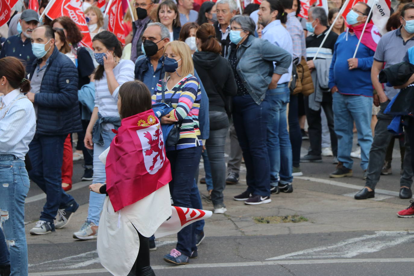 Manifestación por León en la capital leonesa. 