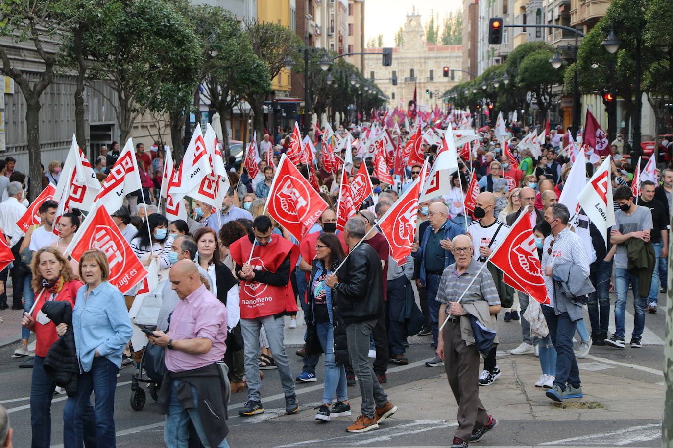 Manifestación por León en la capital leonesa. 