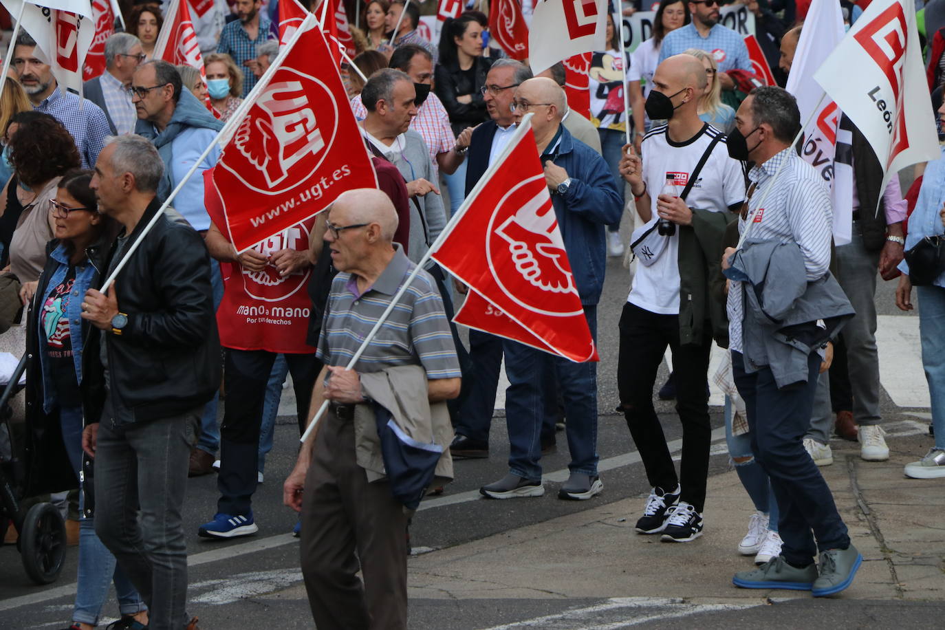 Manifestación por León en la capital leonesa. 