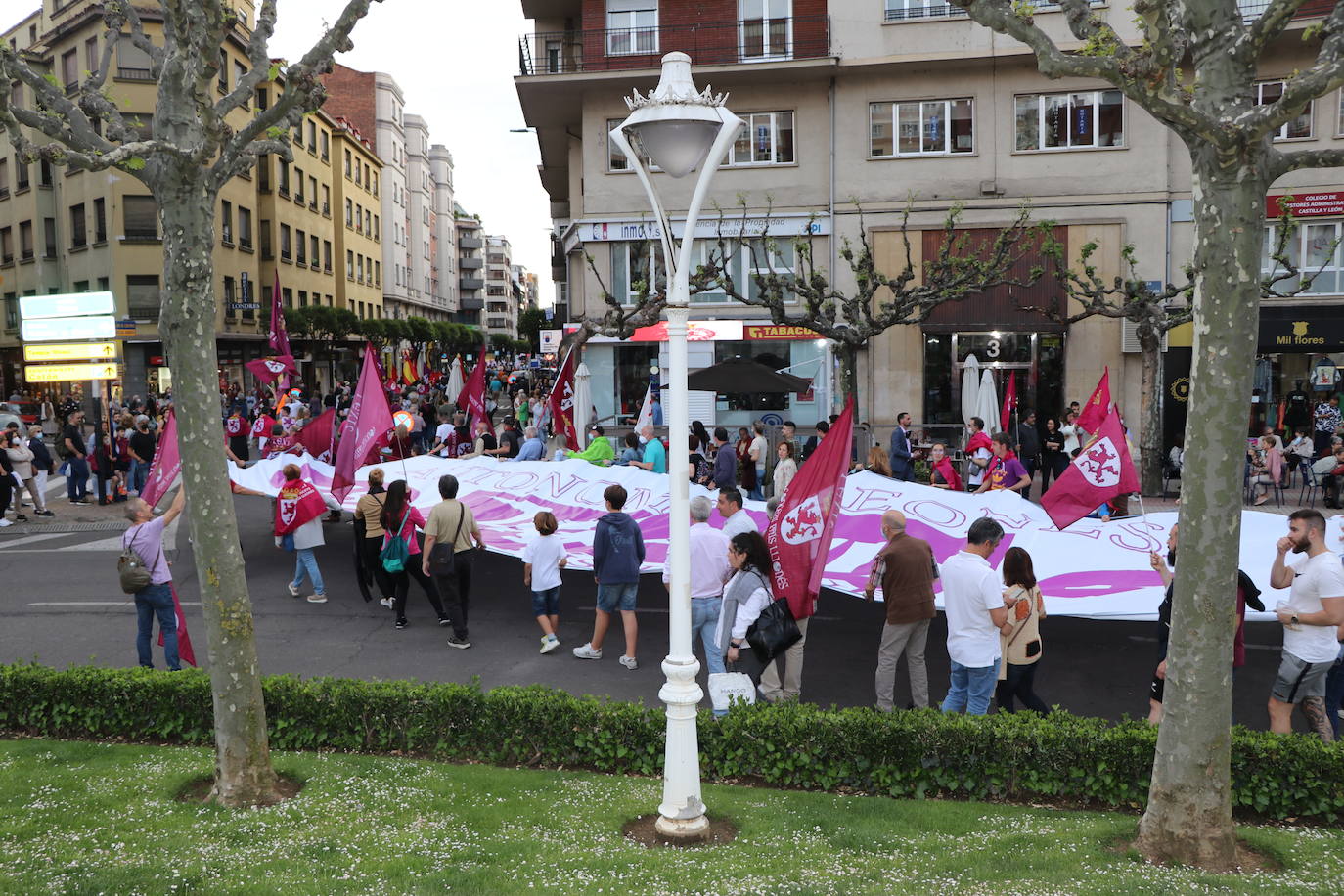 Manifestación por León en la capital leonesa. 