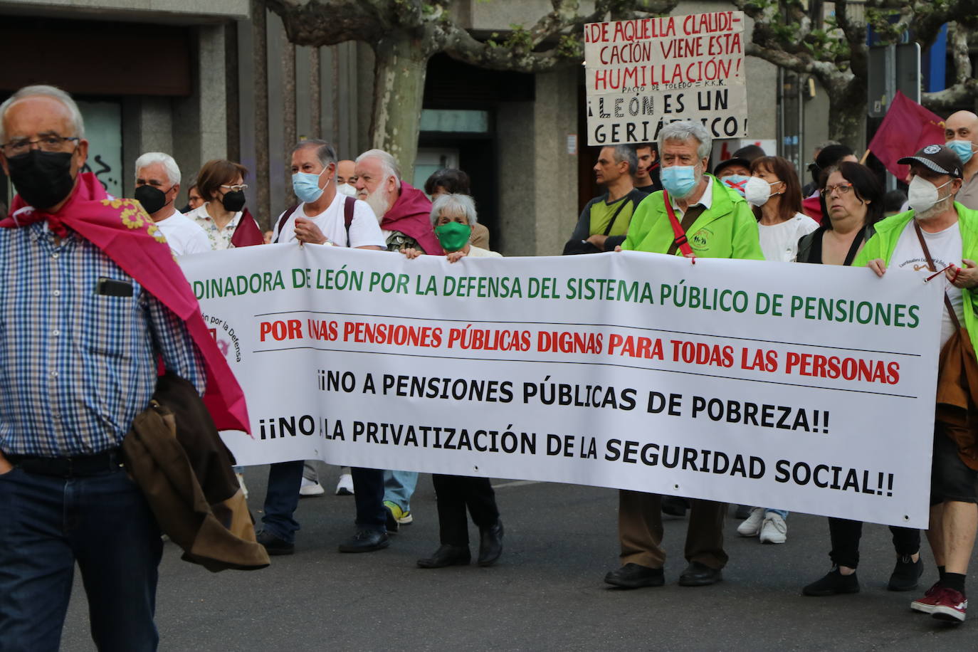 Manifestación por León en la capital leonesa. 