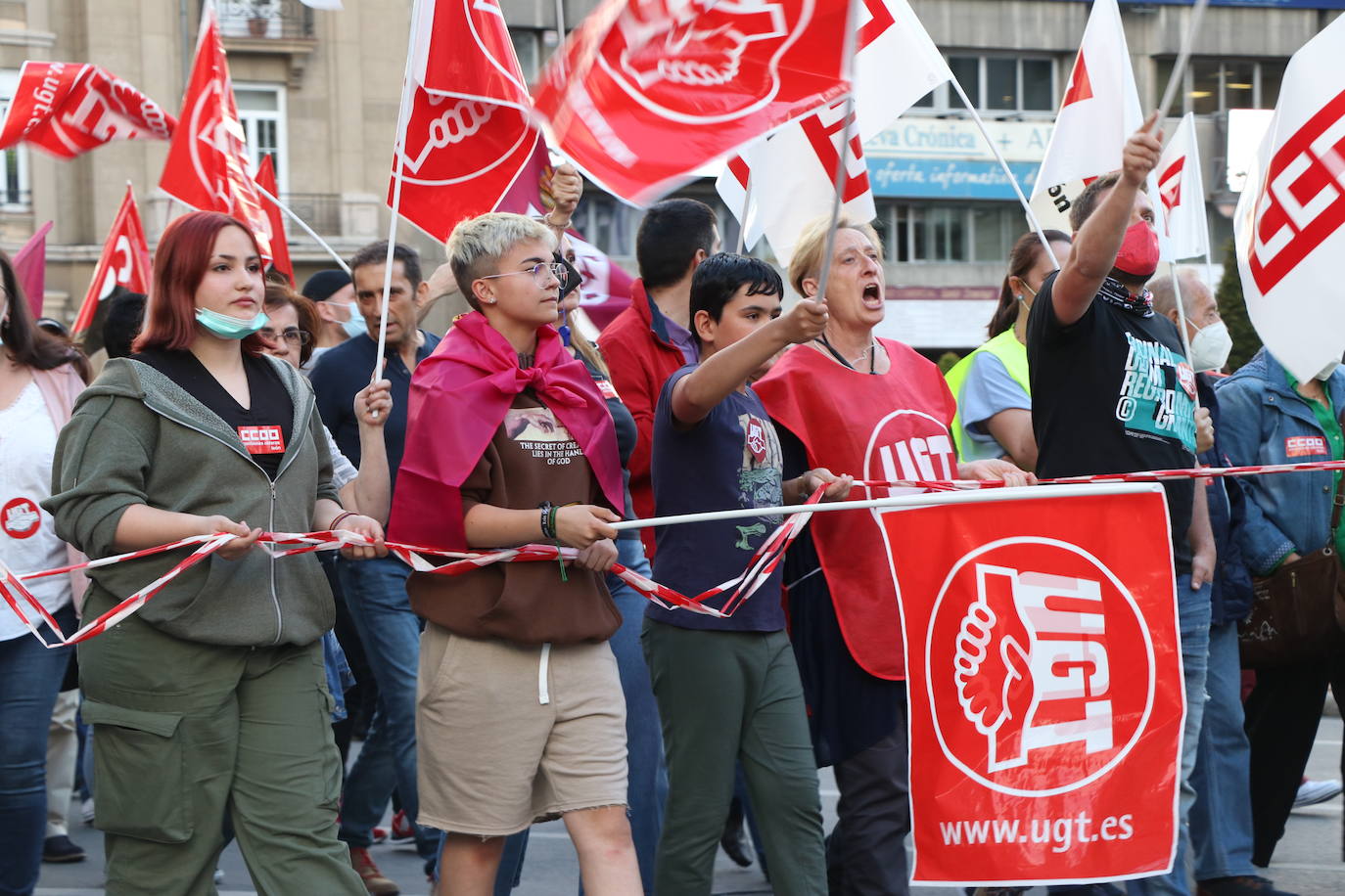 Manifestación por León en la capital leonesa. 