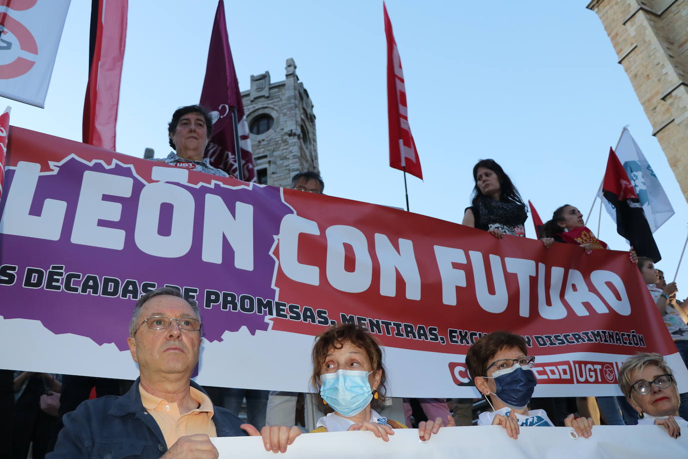 Manifestación por León en la capital leonesa. 