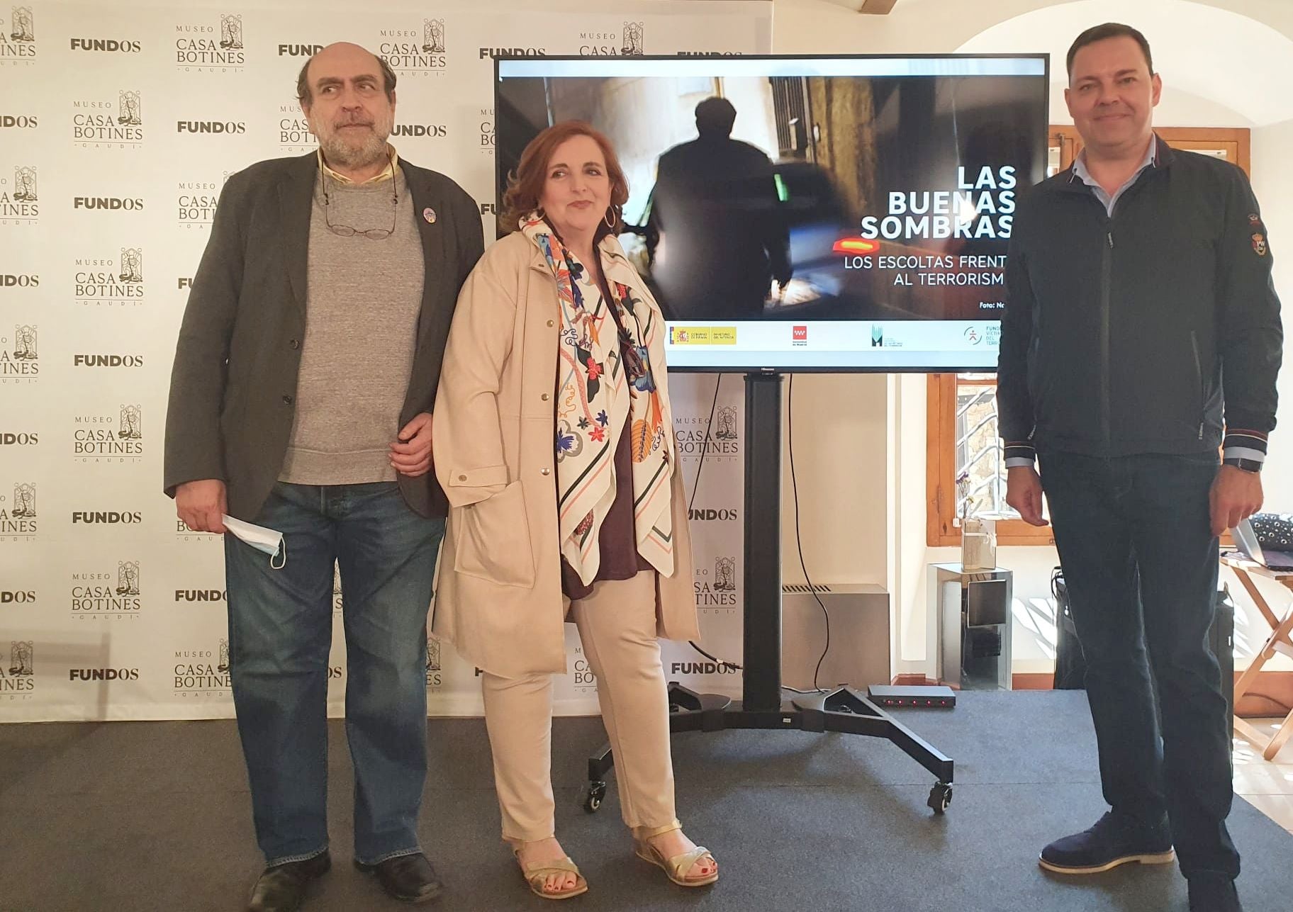 Presentación del nuevo documental de la Fundación Miguel Ángel Blanco. 'Las buenas sombras. Los escoltas frente al terrorismo' 