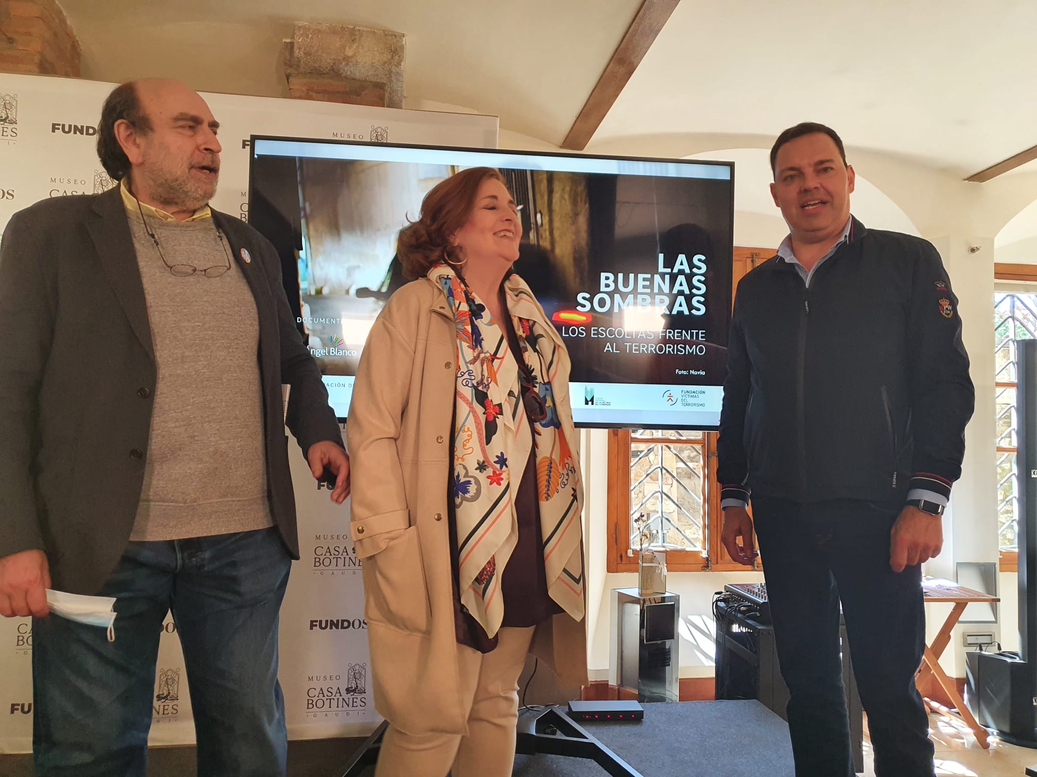 Presentación del nuevo documental de la Fundación Miguel Ángel Blanco. 'Las buenas sombras. Los escoltas frente al terrorismo' 