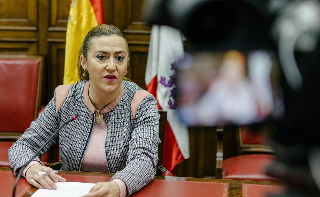 La delegada del Gobierno, Virginia Barcones.