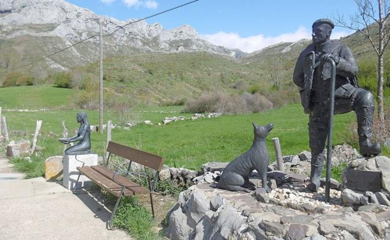 Imagen de la localidad de Robledo de Caldas. 