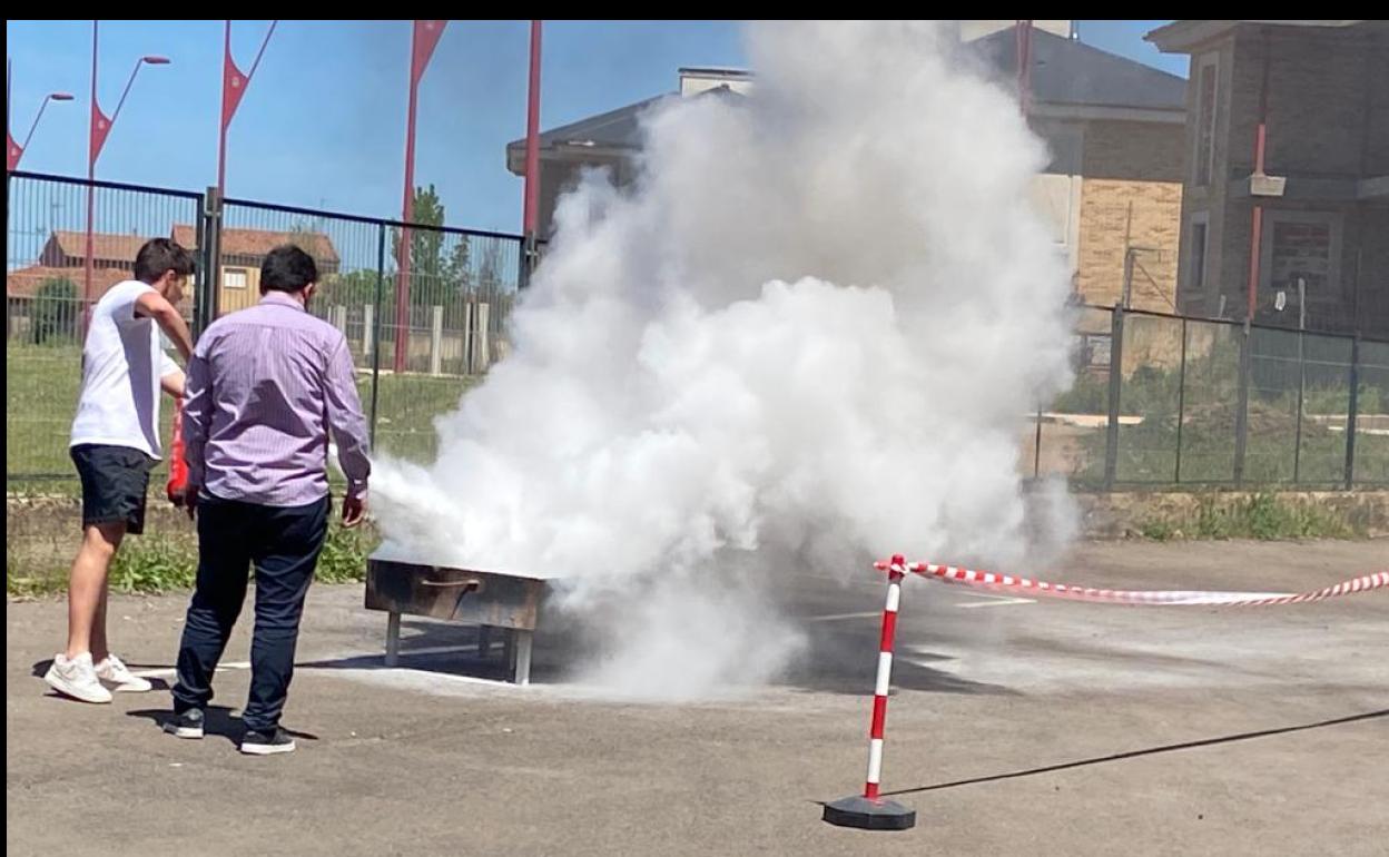 Una de las actividades en las que han participado alumnos del IES San Andrés.