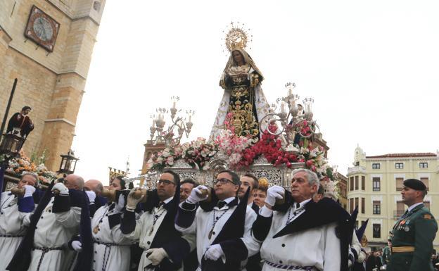 Imagen de archivo de la Semana Santa de León. 