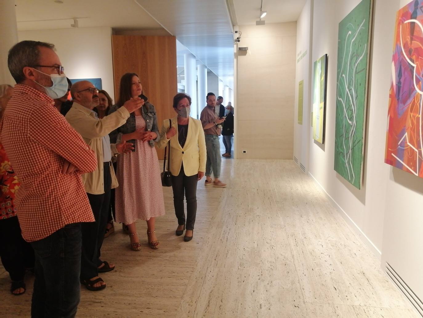 Fotos: El Museo de León ainaugura la exposición &#039;Errantes y otras figuraciones&#039;