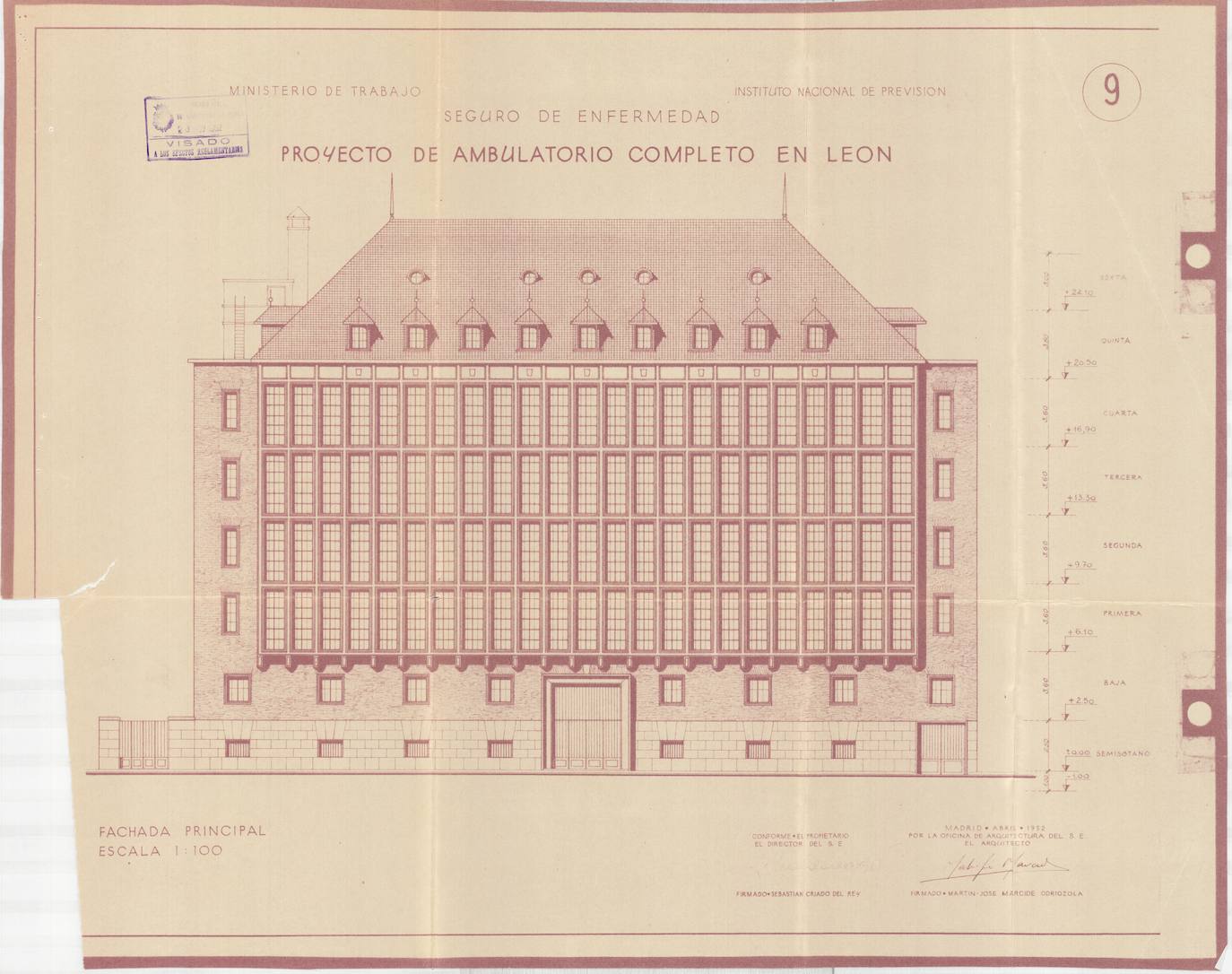 El historiador Javier Caballero analiza la historia del centro de salud de La Condesa levantado por Marcide Odriozola, uno de los arquitectos de la época franquista más reconocidos con edificios sanitarios en Ferrol o Palma de Mallorca.