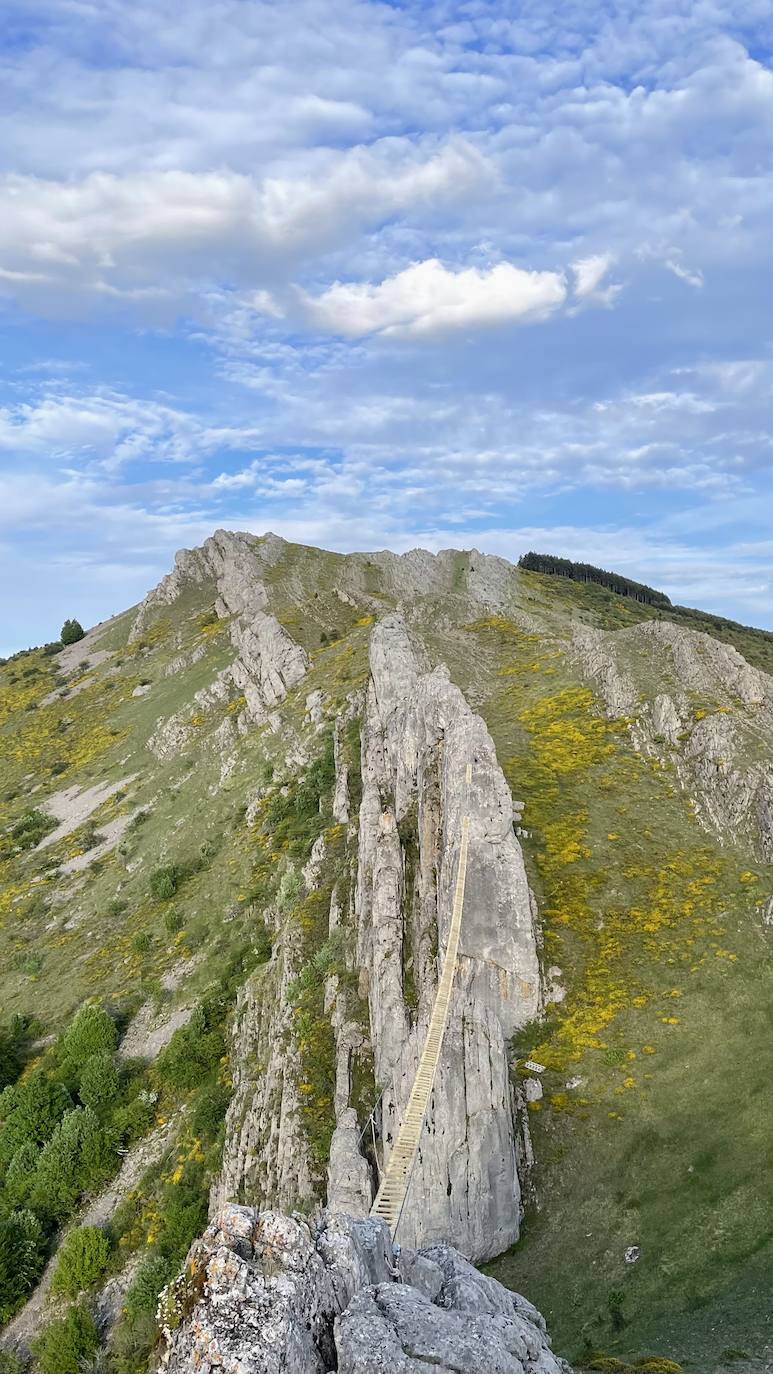 Sabero presume de tener el puente tibetano más largo de España. Todo está preparado para que 'vía ferrata' impulsada en la zona de 'La Herrera', entre Sahelices y Olleros de Sabero, pueda abrirse en apenas un mes. Parte de su trayecto se podrá recorrer por el interior de una cueva y contará con tres 'puentes de mono'. 