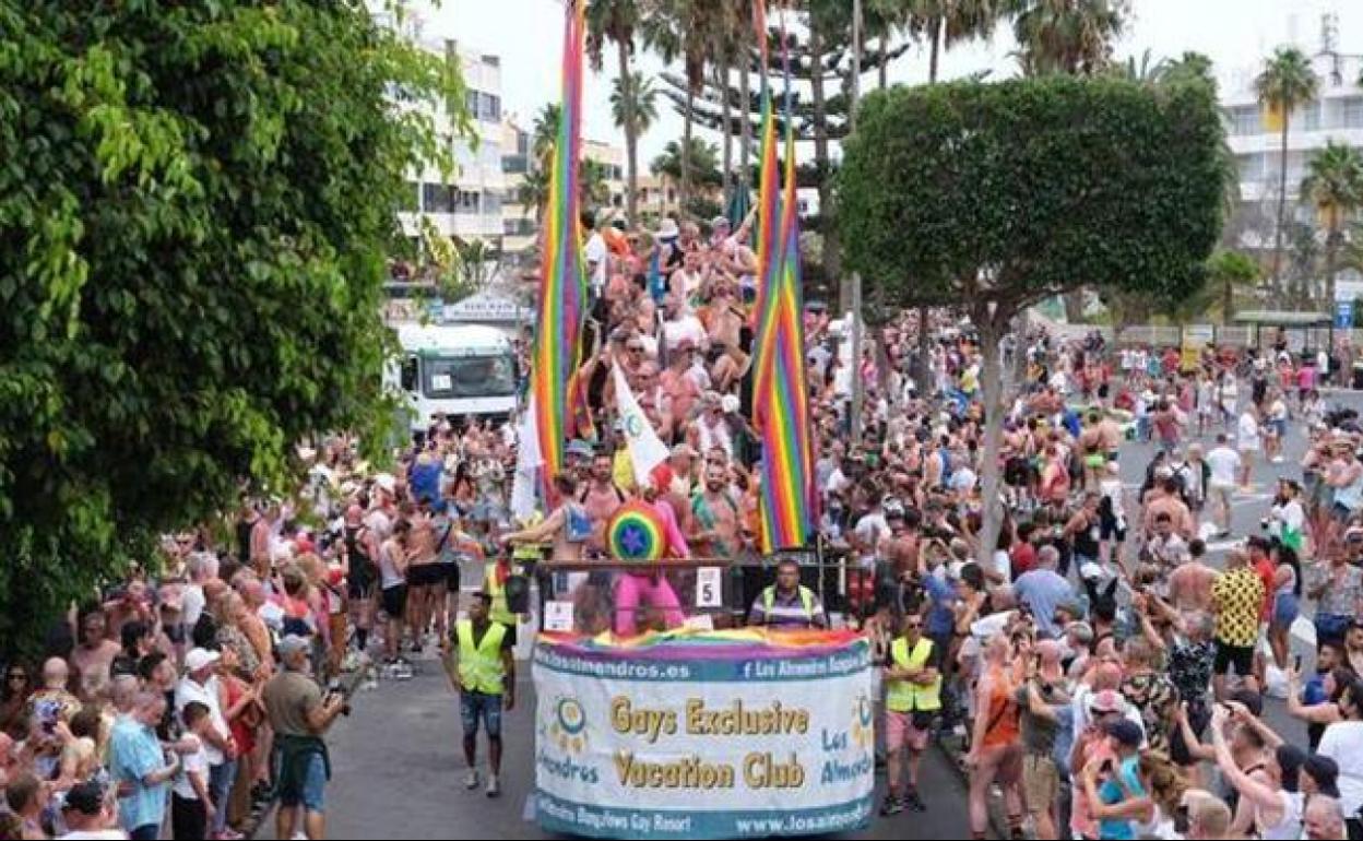Imagen de la celebración de la Maspalomas Pride