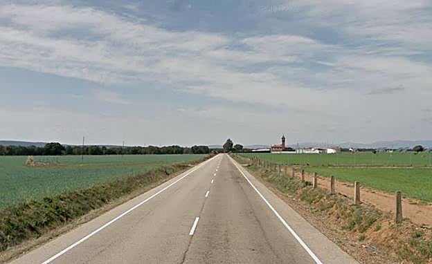 Una persona resulta herida tras volcar con su turismo entre La Bañeza y Castrocontrigo