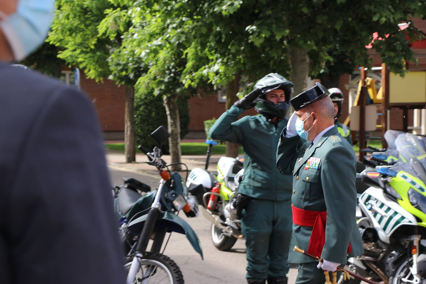 Fotos: Actos conmemorativos del 178 aniversario de la Guardia Civil en León