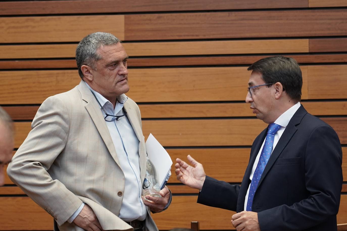 Sesión de martes del pleno de las Cortes de Castilla y León.