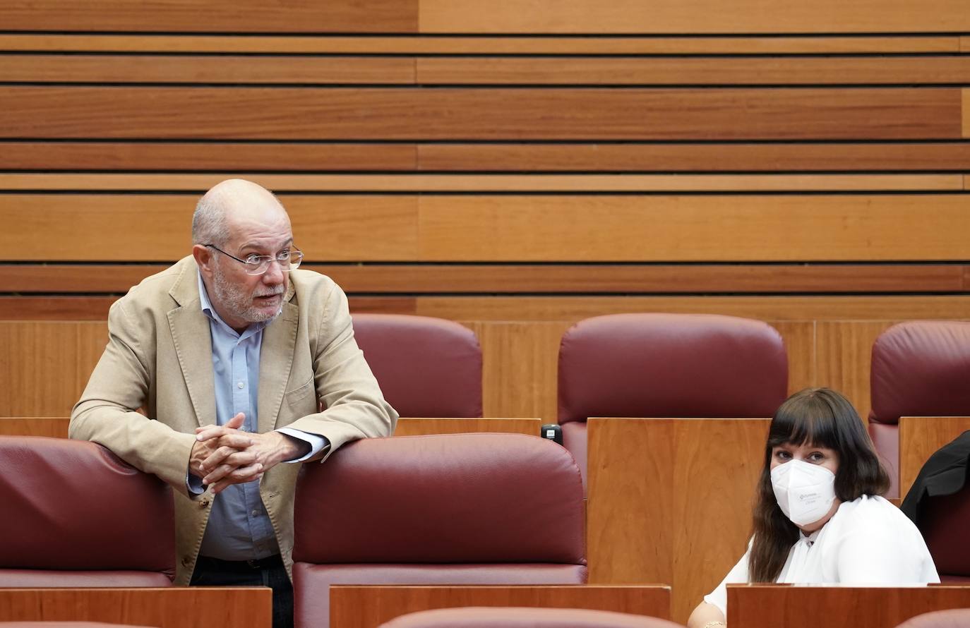 Sesión de martes del pleno de las Cortes de Castilla y León.